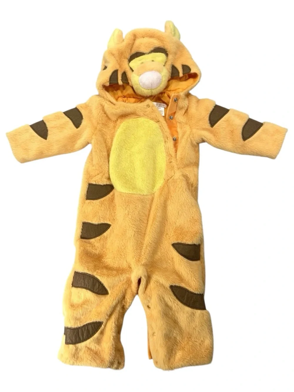 Pottery Barn Kids Orange and Yellow Tigger Plush Hooded Toy